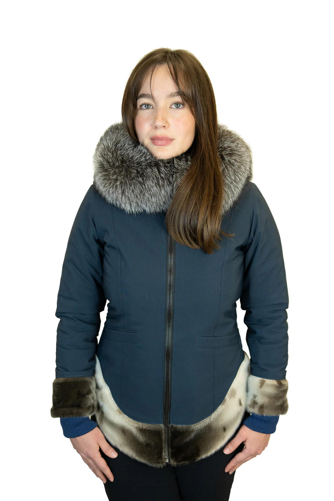 VAF SIGNATURE | ᐊᑎᓕᐅᕈᓯᐊ - NAVY | NATURAL - Image 5